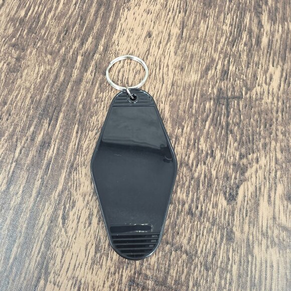 Come Hell or High Water Keychain Black White Plastic Skeleton Hands Gift Friends - Picture 3 of 5